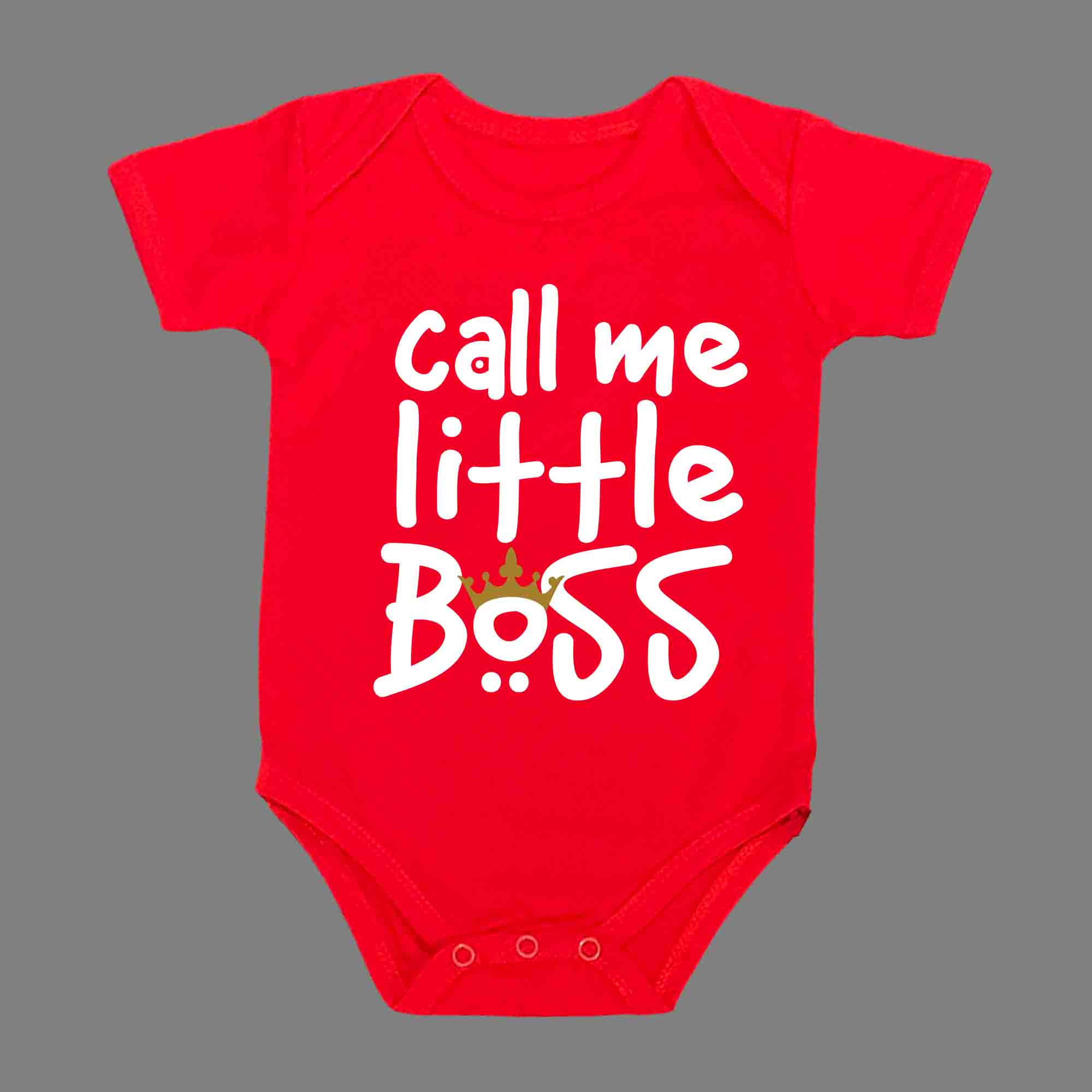 CALL ME LITTLE BOSS - Infant Tees
