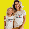 BLESSED MAMA TSHIRT AND ROMPER - Mom & Me